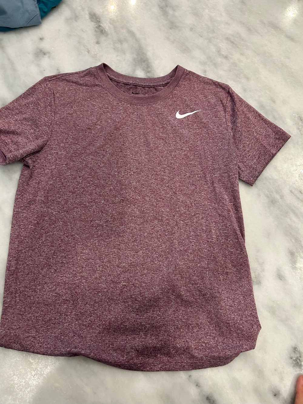 Nike Maroon Heather Dri-FIT Tee